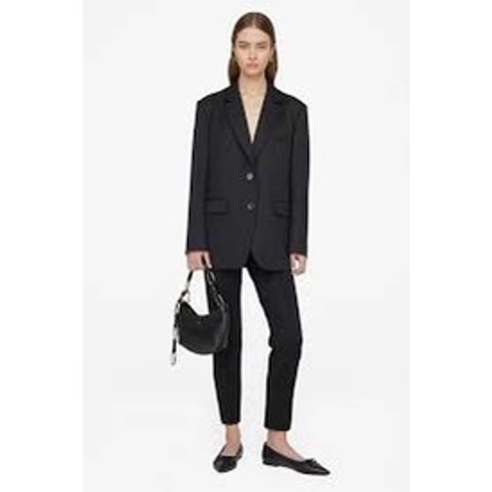 Anine Bing 90’s Low-Rise Style Double Zip Jeans 29s